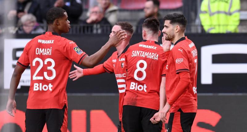  - Rennes mène face à l’OM à la pause