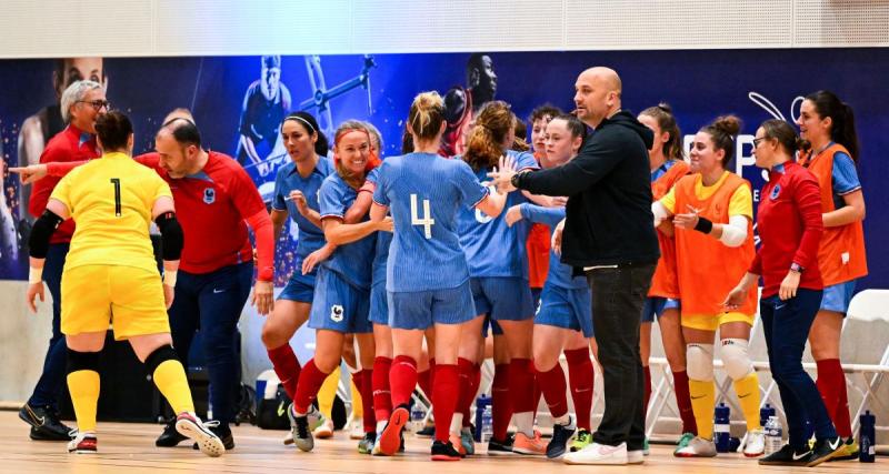  - L’Équipe de France Féminine de Futsal étrille la Slovaquie