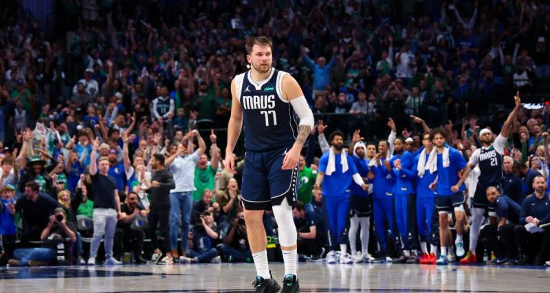  - Dallas : la réaction virale de Doncic sur le panier splendide d'Irving au buzzer face à Denver