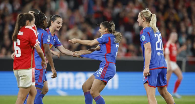  - OL (F) : le premier but de Delphine Cascarino depuis février… 2023 pour l’égalisation contre Benfica