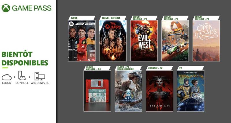  - Xbox envoie du lourd avec l'arrivée de 9 nouveaux jeux sur le Game Pass