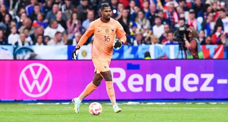  - Équipe de France : à deux jours du choc face à l’Allemagne, Mike Maignan a fait son retour à l’entraînement 