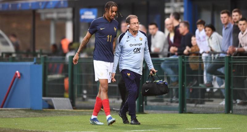  - Équipe de France Olympique : Sorti contre la Côte d’Ivoire, Barcola souffre d’une blessure musculaire à la cuisse gauche 