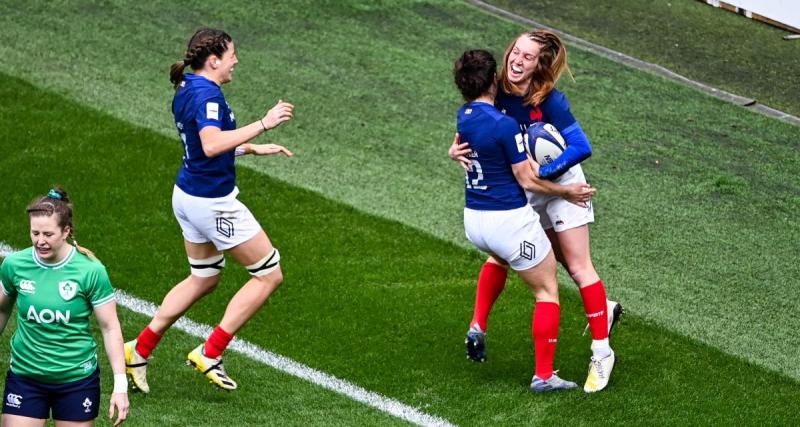  - Six Nations (F) : les Bleues commencent fort en écrasant l’Irlande