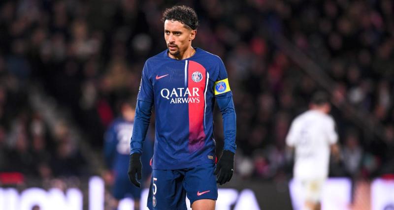  - PSG : touché à un tendon d’Achille, Marquinhos va manquer le classique contre l’OM 