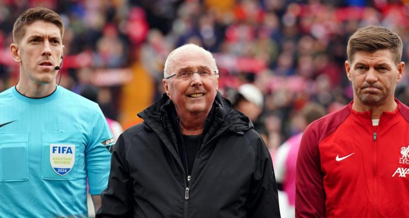 - Premier League : atteint d’un cancer, Eriksson a réalisé son rêve d’entraîner Liverpool 