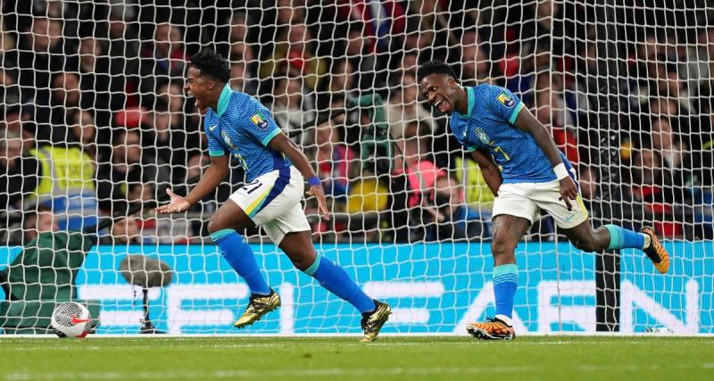  - Amical : le Brésil fait chuter l’Angleterre à Wembley grâce à sa pépite Endrick