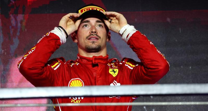  - Charles Leclerc reconnaît la supériorité de son coéquipier après le GP d'Australie
