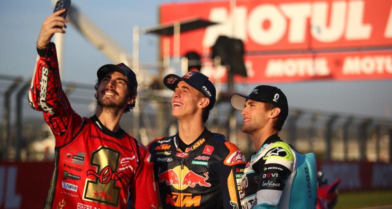  - Vidéo - Bagnaia pousse (presque) Acosta à la faute au Grand Prix du Portugal