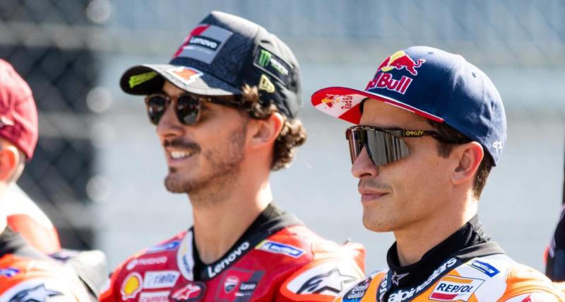  - Vidéo - Pecco Bagnaia et Marc Marquez s'accrochent, une fin de course folle au Portugal !