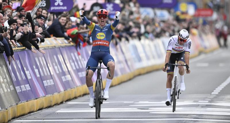  - Gand-Wevelgem : Pedersen fait craquer van der Poel après un duel épique