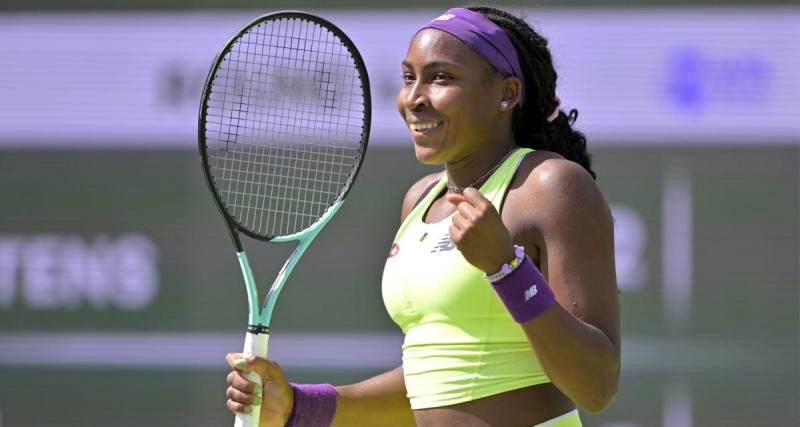  - Miami : la paire de chaussures très spéciale et symbolique de Coco Gauff en Floride