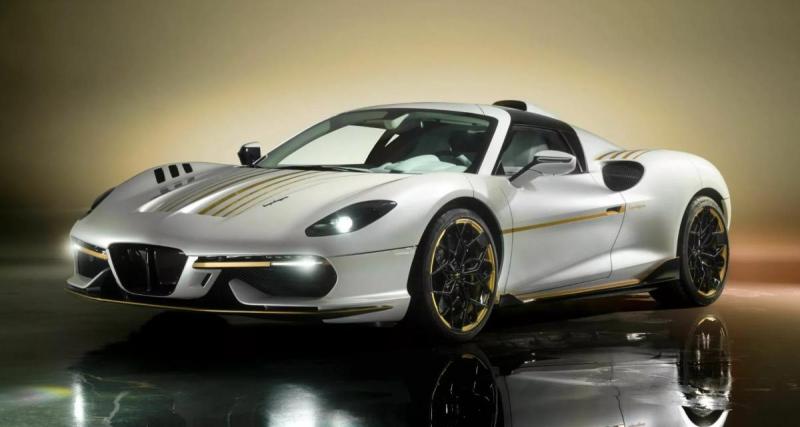  - Touring Superleggera Arese RH95 Vento d'Oro: une Ferrari 488 déguisée et parée d'or