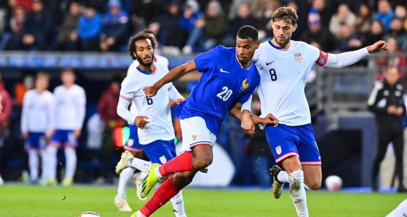  - L’équipe de France U23 a été accrochée par les États-Unis 