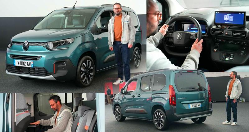  - Nouveau Citroën Berlingo (2024) : premier contact avec le ludospace de retour avec des moteurs diesel
