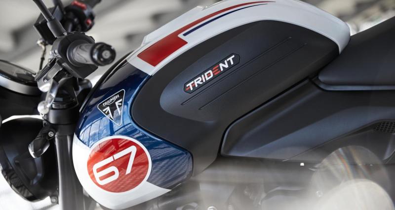  - La Trident 660 qui rend hommage au Tourist Trophy et au Bol d'Or