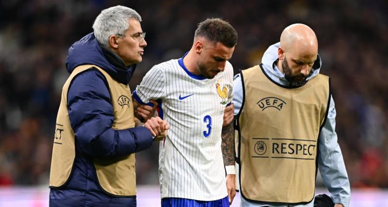  - France - Chili : coup dur pour l’OM, Jonathan Clauss sort sur blessure en pleurs