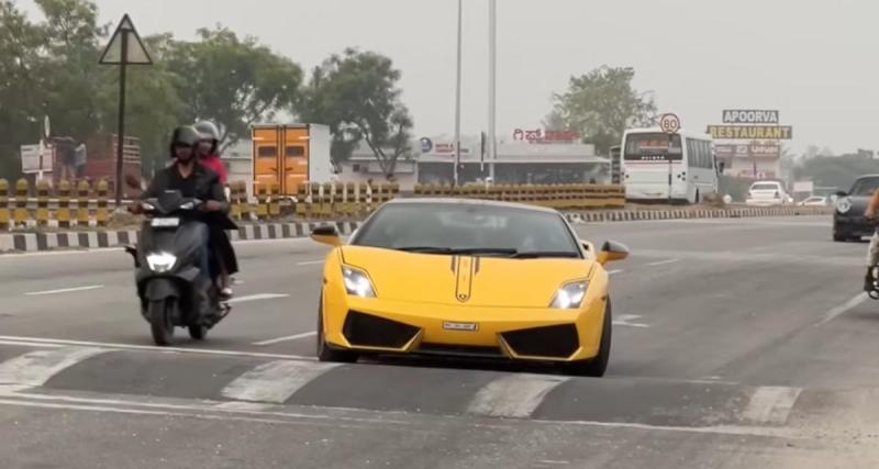  - En Inde, les propriétaires de supercars n’en peuvent plus des dos d’âne