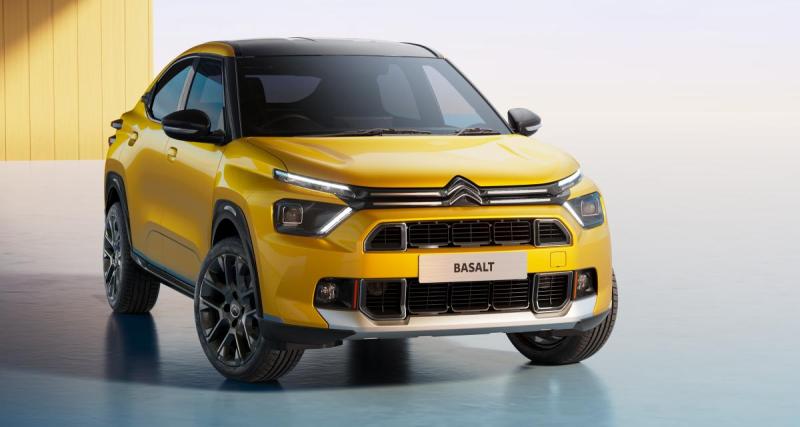  - Citroën dévoile son premier SUV coupé, le Basalt Vision