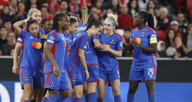  - OL (F) : le groupe lyonnais pour la réception de Benfica