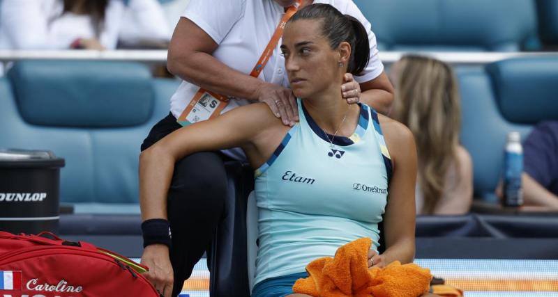  - Miami : dépassée et touchée, Caroline Garcia s’arrête brutalement en quarts