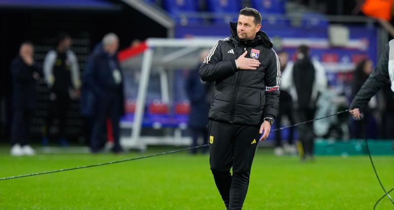  - OL - Reims : Sage s'exprime sur la sortie de Cherki à la pause