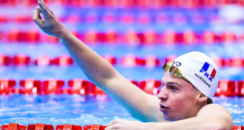  - Natation : après ses exploits, Marchand envisage de tester de nouvelles distances aux JO 