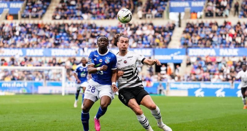  - Strasbourg tient tête à Rennes à la pause