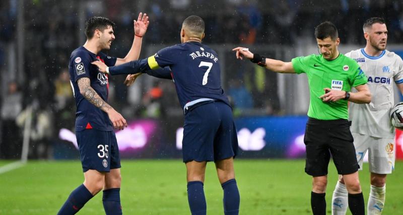  - PSG - OM : accroché au Vélodrome, Paris est réduit à dix à la pause