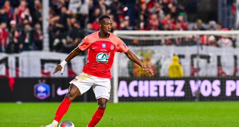  - Rouen : le but en solitaire de la victoire de Lamine Sy à Avranches