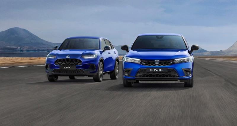  - Les Honda Civic et ZR-V baissent leurs prix