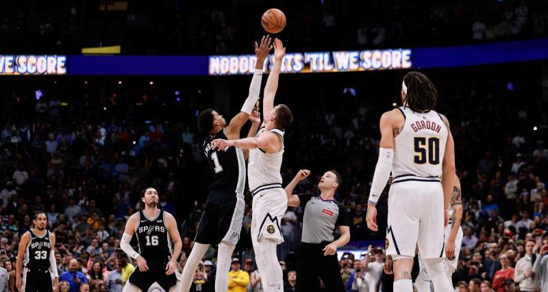  - NBA : Wembanyama livre un duel exceptionnel à Jokic, les Spurs s’inclinent 