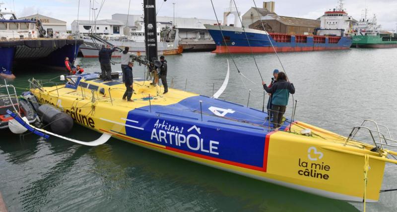  - Le Vendée Globe approche, c'est la saison des mises à l'eau ! 