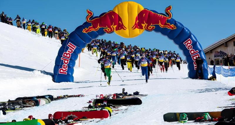  - Une course déjantée sur les pistes de Verbier pour fêter la fin de saison