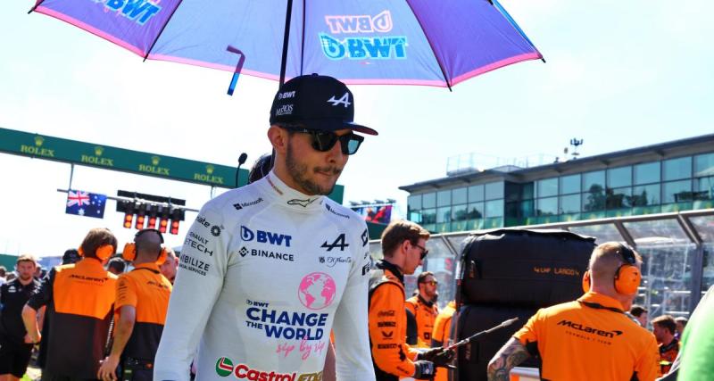  - Esteban Ocon enrage du niveau d'Alpine, malgré sa belle performance en qualifications 