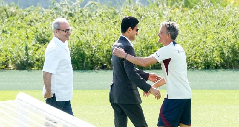 - PSG : la banderole forte pour Al-Khelaïfi, Campos et Luis Enrique
