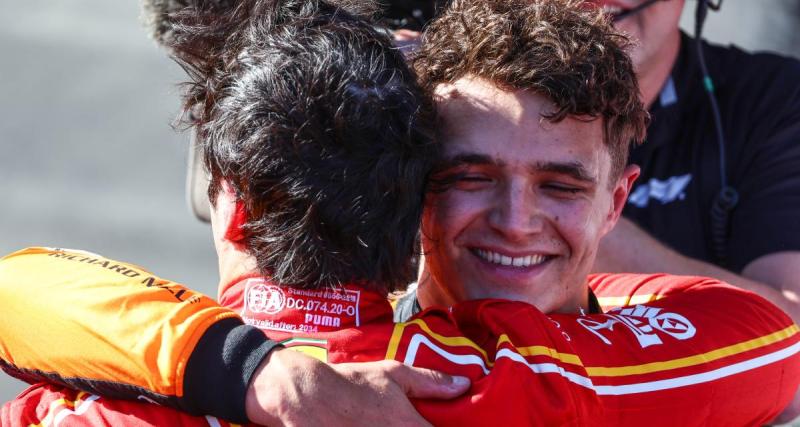  - Lando Norris se fait peur, Carlos Sainz en chasse pour le podium