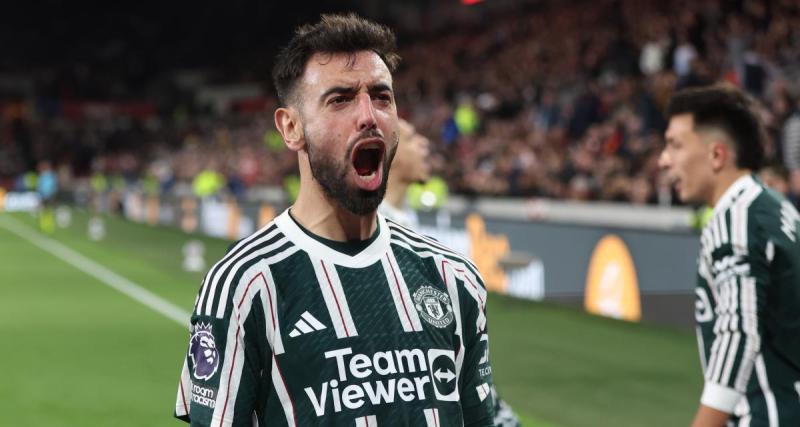  - Manchester United - Liverpool : le but du milieu de terrain de Bruno Fernandes (vidéo)