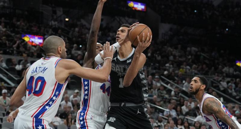  - San Antonio : « Il vaut mieux faire la passe quand c’est Batum qui vous défend », le superbe hommage de Wembanyama