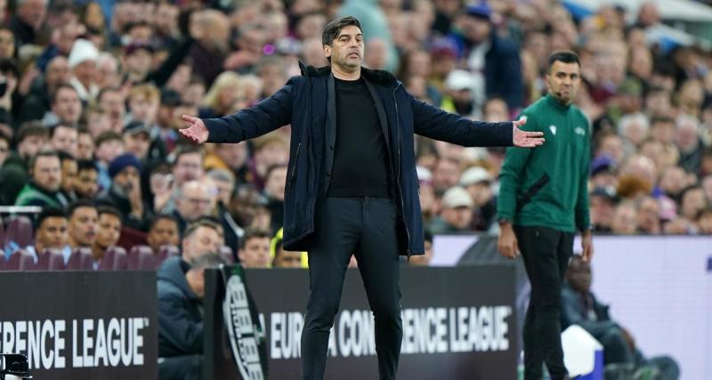  - LOSC : "Ce n’est pas possible", Paulo Fonseca peste contre l’arbitrage après la défaite contre Aston Villa 