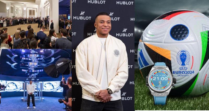  - Hublot et Kylian Mbappé lancent le compte à rebours de l’UEFA Euro 2024 au salon Watches & Wonders