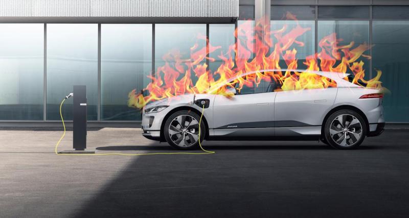  - Le Jaguar I-Pace risque l'incendie en recharge