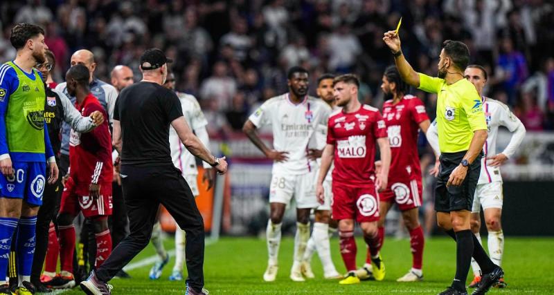  - Brest : la colère d’Éric Roy contre l’arbitrage après la défaite contre Lyon 