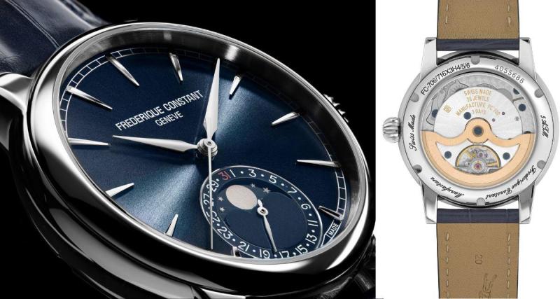  - Frédérique Constant : nouvelle Classic Moonphase Date Manufacture 