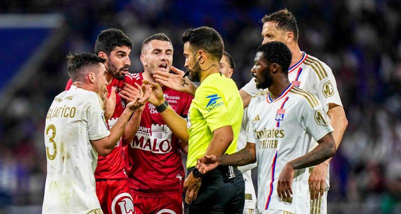  - OL - Brest : le patron des arbitres reconnaît deux erreurs qui ont pénalisé les Bretons