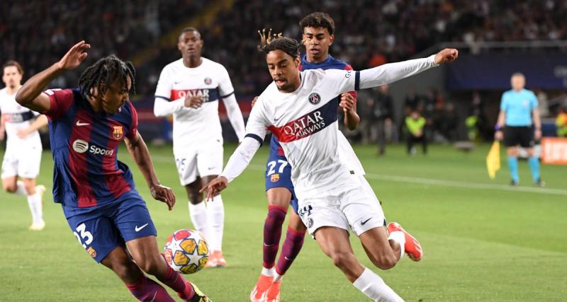  - Barça - PSG : la toile s'enflamme pour l'intenable Barcola !