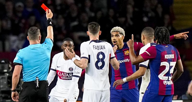  - VIDEO - Barça-PSG : tout est relancé, carton rouge pour Barcelone !