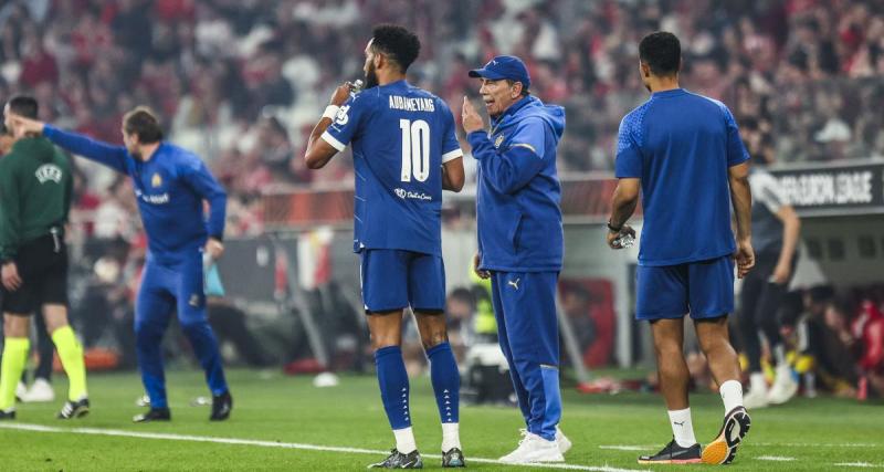  - OM - Benfica : Gasset encense Aubameyang et pique ses autres joueurs offensifs