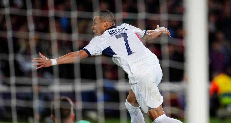  - Barça - PSG : la stat' folle de Mbappé en Espagne