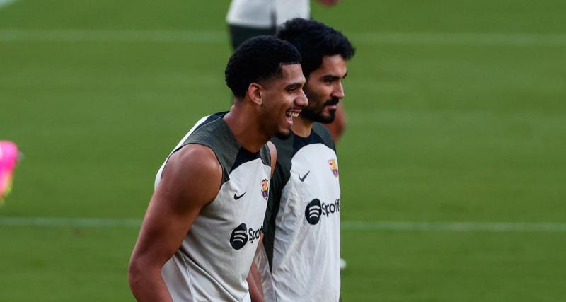  - Barça : la réponse amère d'Araujo aux attaques de Gundogan